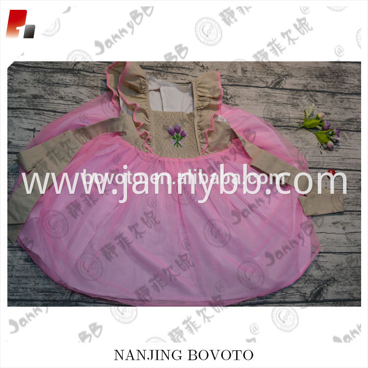 pink embroidery dress02